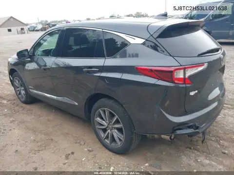 5J8TC2H53LL021638 — 2020 Acura RDX, фото 4 с аукциона IAAI, задняя часть слева