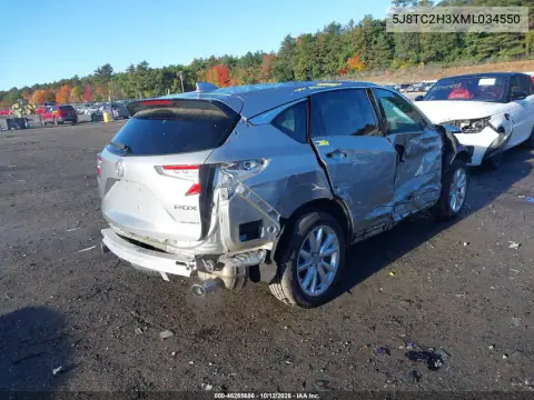 5J8TC2H3XML034550 — 2021 Acura RDX, zdjęcie 5 z IAAI, Prawy bok