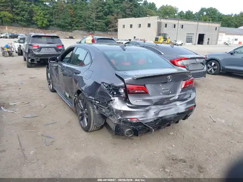 19UUB2F63KA005050 — 2019 Acura Tlx Tech A-Spec Pkgs, photo 3 from IAAI 23.10.2026, Rear end