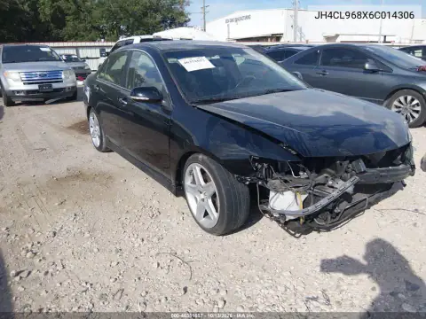 JH4CL968X6C014306 — 2006 Acura TSX, Передняя часть слева, фото до ремонта