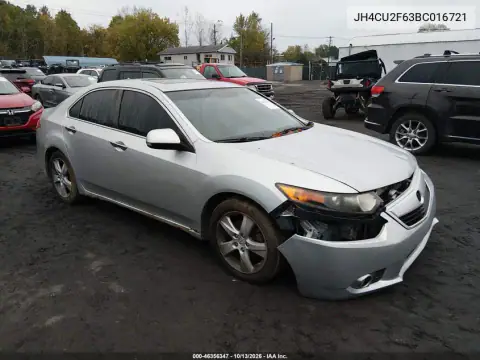 2011 Acura Tsx 2.4 VIN JH4CU2F63BC016721 фото 2