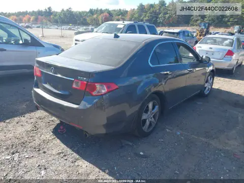 2012 Acura Tsx 2.4 VIN JH4CU2F44CC022608 фото 5