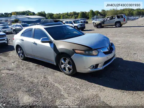 JH4CU2F43CC001930 — 2012 Acura TSX, Front and rear, before-repair photos