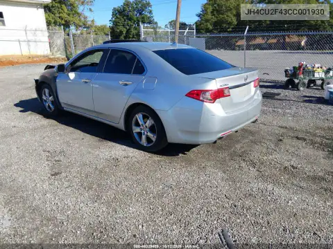 JH4CU2F43CC001930 — 2012 Acura TSX, photo 4 from IAAI, Front and rear