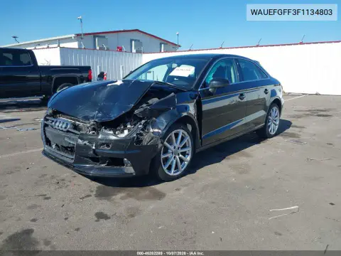 2015 Audi A3 2.0T Premium VIN WAUEFGFF3F1134803 фото 2