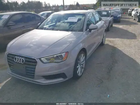 2015 Audi A3 2.0T Premium VIN WAUEFGFF3F1118214 фото 3