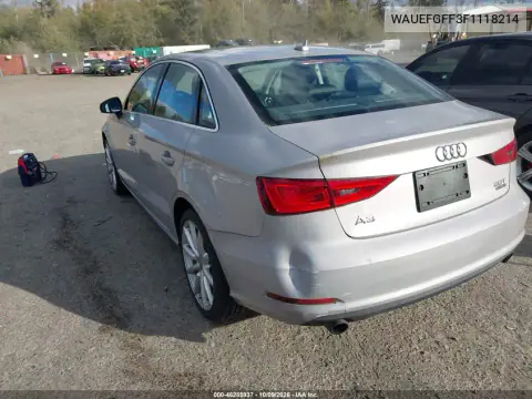 2015 Audi A3 2.0T Premium VIN WAUEFGFF3F1118214 фото 4