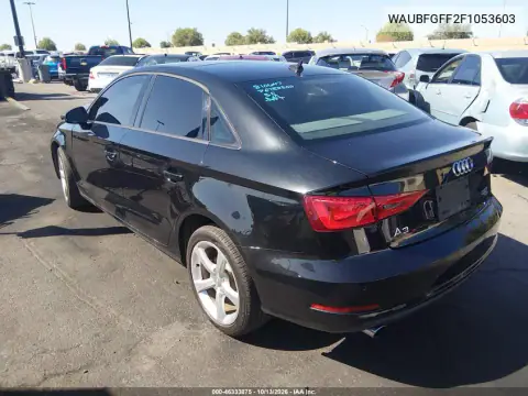 WAUBFGFF2F1053603 — 2015 Audi A3, фото 4 с аукциона IAAI, Передняя часть справа