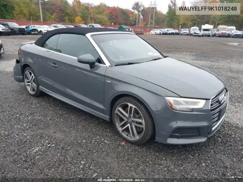 WAUYELFF9K1018248 — 2019 Audi A3, Rear end, before-repair photos