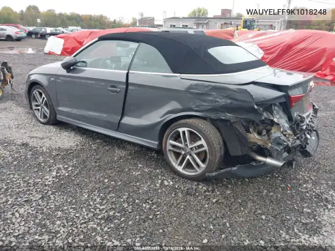 WAUYELFF9K1018248 — 2019 Audi A3, photo 4 from IAAI, Rear end