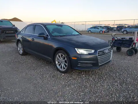 WAUBNAF48HN041806 — 2017 Audi A4 Progressiv, Embargado por el acreedor (Repossession), fotos antes de reparar