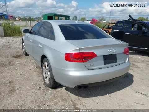 2009 Audi A4 2.0T Standard VIN WAULF68K79N016858 фото 4