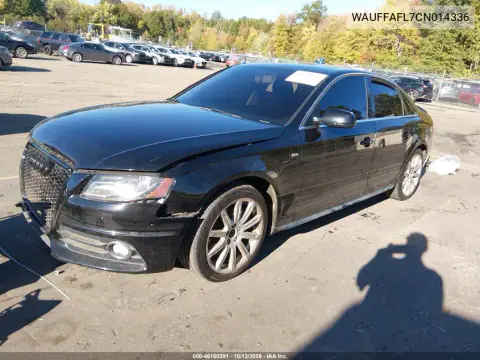 WAUFFAFL7CN014336 — 2012 Audi A4, photo 2 from IAAI, Flood