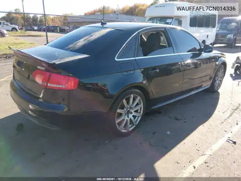WAUFFAFL7CN014336 — 2012 Audi A4, photo 4 from IAAI, Flood