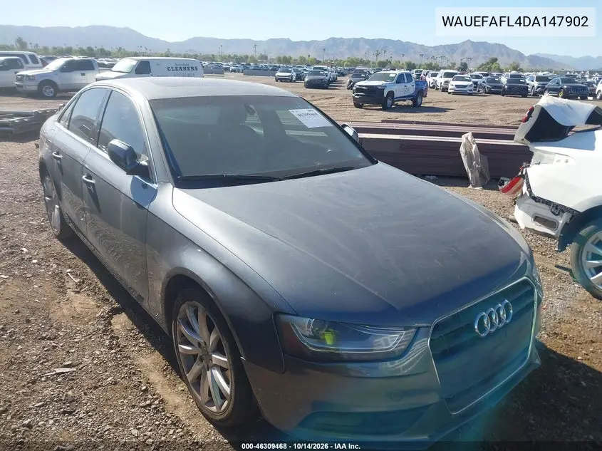 WAUEFAFL4DA147902 — 2013 Audi A4, фото 2 с аукциона IAAI, Естественный износ