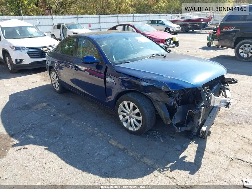 2013 Audi A4 2.0T Premium VIN WAUBFAFL3DN044160 фото 2