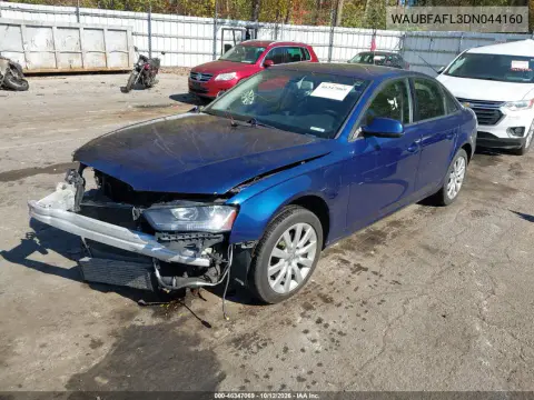 2013 Audi A4 2.0T Premium VIN WAUBFAFL3DN044160 фото 3