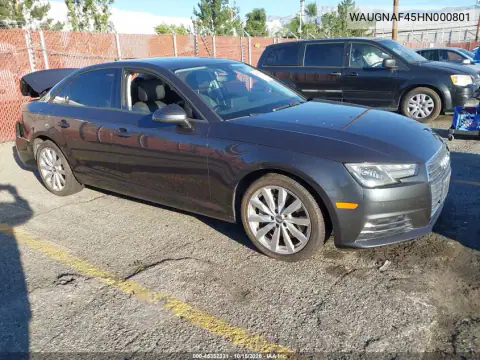 WAUGNAF45HN000801 — 2017 Audi A4, Normal wear, before-repair photos