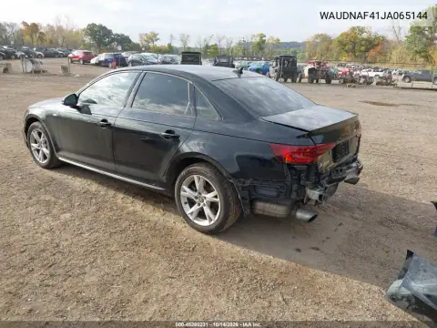 WAUDNAF41JA065144 — 2018 Audi A4, фото 4 с аукциона IAAI, ЗАДНЯЯ ЧАСТЬ