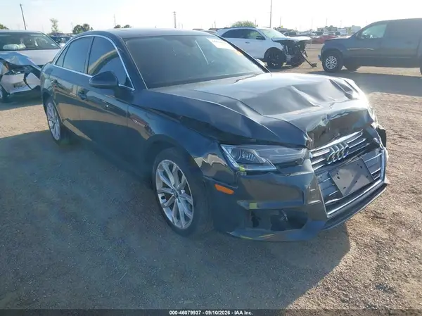 WAUGMAF47KA046468 — 2019 Audi A4, Передняя часть (Front End), фото до ремонта