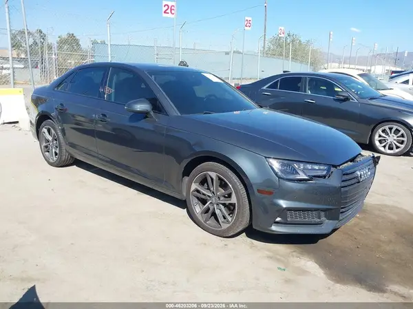 WAUGMAF4XKN012162 — 2019 Audi A4, Передняя часть слева (Left Front), фото до ремонта