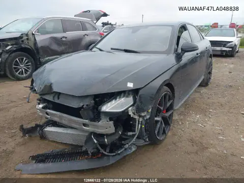 2020 Audi A4 Komfort VIN WAUANAF47LA048838 фото 2