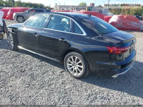 2021 Audi A4 Premium 40 Tfsi Quattro S Tronic VIN WAUABAF48MA026566 фото 4