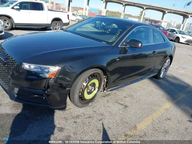 WAUM2AFR4GA006618 — 2016 Audi A5, photo 2 from IAAI 19.10.2026, Left side
