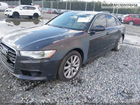 2013 Audi A6 2.0T Premium VIN WAUGFAFC5DN058454 фото 2