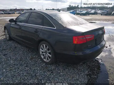 2013 Audi A6 2.0T Premium VIN WAUGFAFC5DN058454 фото 3