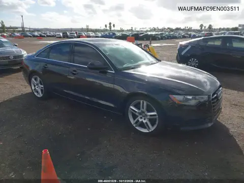 WAUFMAFC9EN003511 — 2014 Audi A6, Естественный износ, фото до ремонта