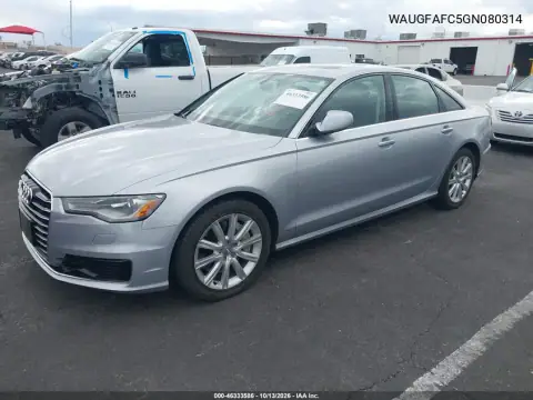 WAUGFAFC5GN080314 — 2016 Audi A6, фото 3 с аукциона IAAI, Естественный износ