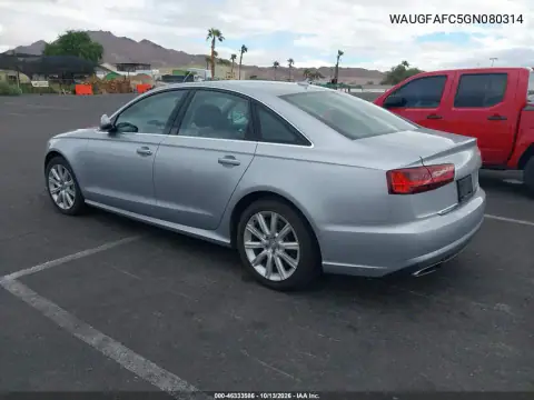 WAUGFAFC5GN080314 — 2016 Audi A6, фото 4 с аукциона IAAI, Естественный износ