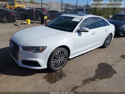 2017 Audi A6 2.0T Premium VIN WAUD8AFC8HN029355 фото 3