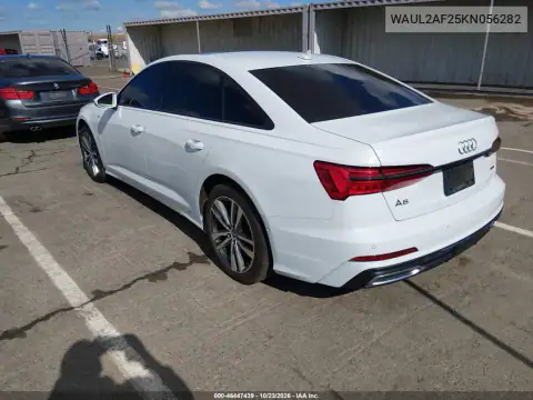 WAUL2AF25KN056282 — 2019 Audi A6, zdjęcie 4 z IAAI, Lewy bok