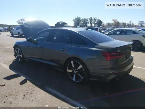 2020 Audi A6 Premium Plus 55 Tfsi Quattro S Tronic VIN WAUL2AF21LN071587 фото 4