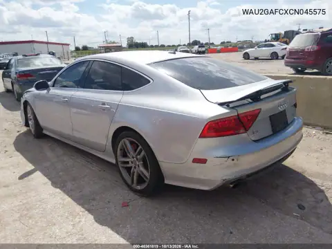 WAU2GAFCXCN045575 — 2012 Audi A7, photo 3 from IAAI 19.10.2026, Normal wear