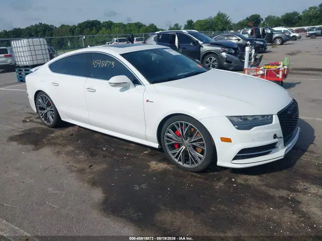 WAU2GAFC3GN002525 — 2016 Audi A7, დატბორვა (Flood), ფოტოები შეკეთებამდე