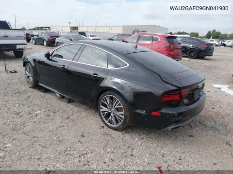 WAU2GAFC9GN041930 — 2016 Audi A7, photo 4 from IAAI, Front end