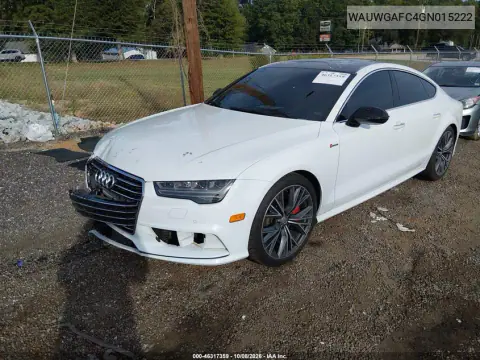 2016 Audi A7 3.0T Premium Plus VIN WAUWGAFC4GN015222 фото 3