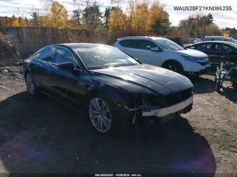 WAUS2BF21KN086235 — 2019 Audi A7, Front end, before-repair photos