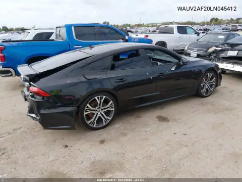 WAUV2AF20LN045412 — 2020 Audi A7, photo 4 from IAAI, Rear end