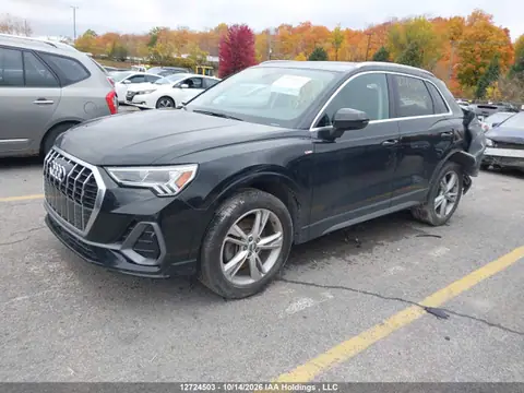 WA1EECF30L1067166 — 2020 Audi Q3 45 Progressiv, photo 2 from IAAI 28.10.2026, Left rear