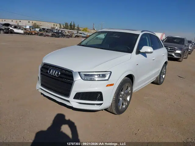 WA1GCCFS7JR014503 — 2018 Audi Q3 Technik, zdjęcie 2 z IAAI 13.10.2026, Przód