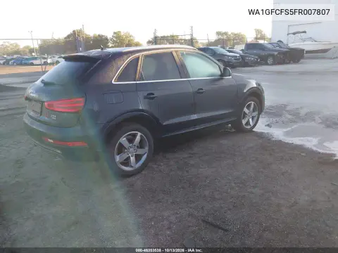 2015 Audi Q3 2.0T Premium Plus VIN WA1GFCFS5FR007807 фото 4