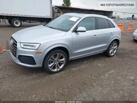WA1GFCFS6GR021040 — 2016 Audi Q3, фото 2 с аукциона IAAI 19.10.2026, Естественный износ