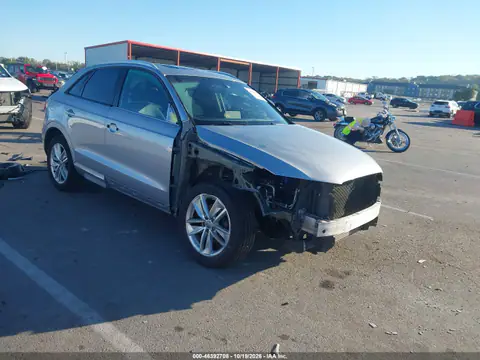WA1BCCFS0JR018578 — 2018 Audi Q3, Parte delantera, fotos antes de reparar
