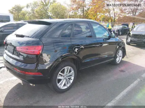 WA1ECCFS9JR024683 — 2018 Audi Q3, photo 5 from IAAI, Front end