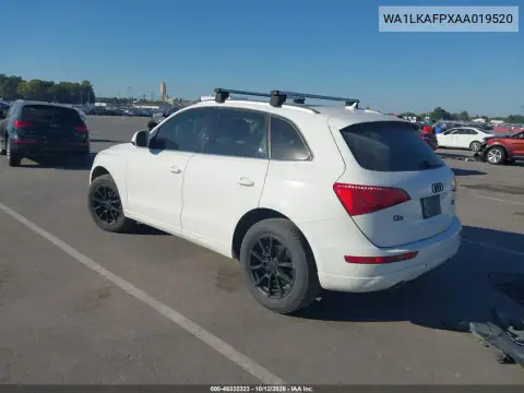 WA1LKAFPXAA019520 — 2010 Audi Q5, zdjęcie 4 z IAAI, Lewy przód