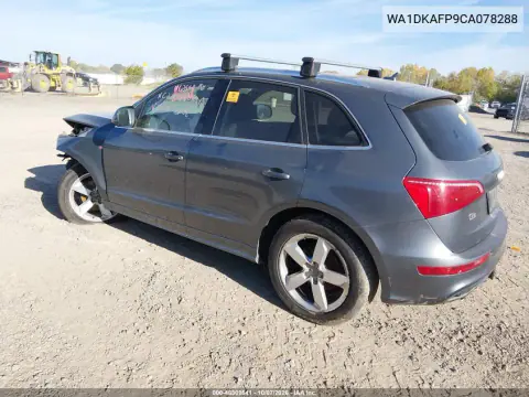 2012 Audi Q5 3.2 Premium Plus VIN WA1DKAFP9CA078288 фото 3